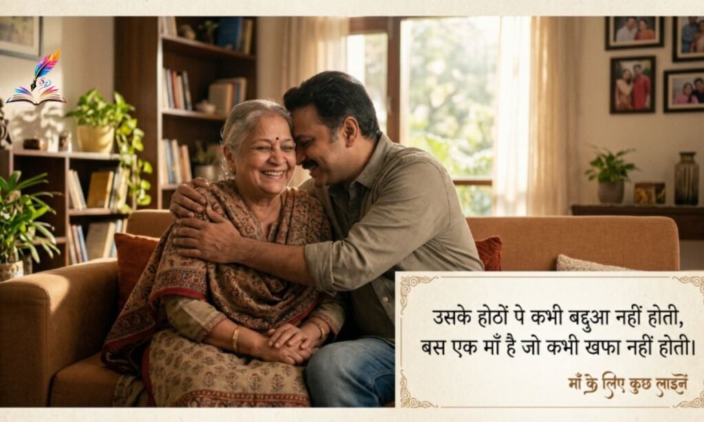 माँ के लिए कुछ लाइन