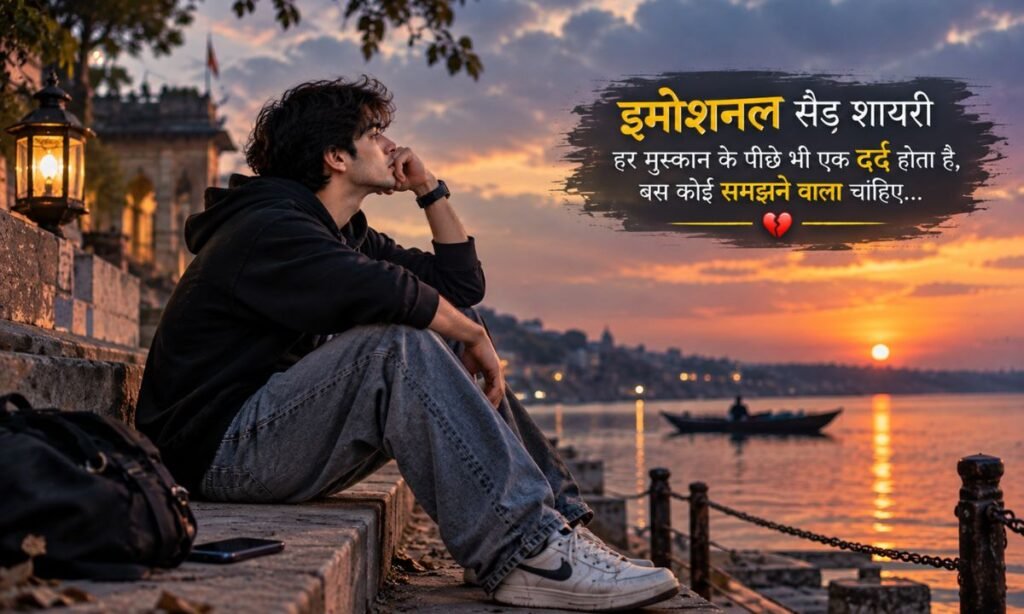 Emotional Sad Shayari For Boys in Hindi