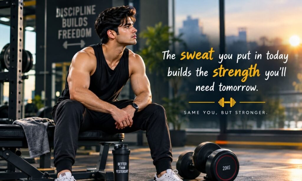 Gym Motivational Shayari English