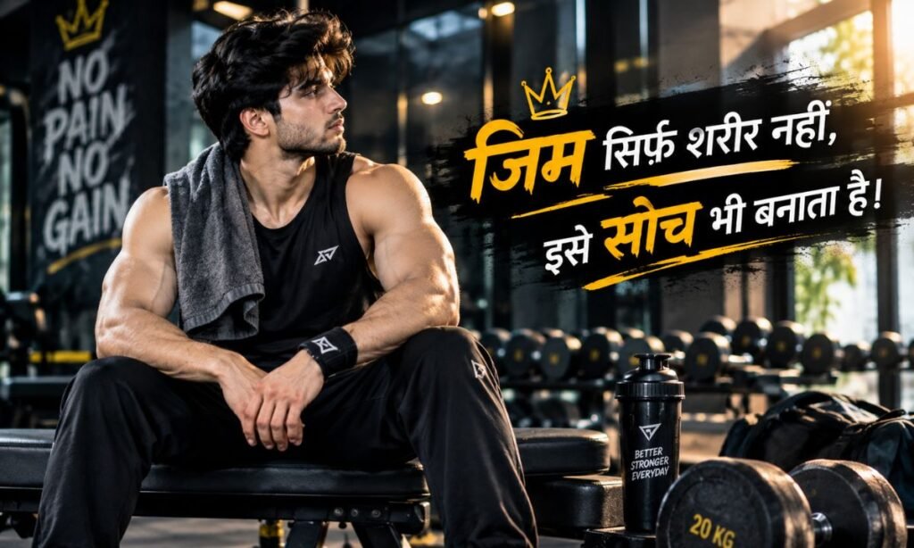 Gym Shayari 2 line Attitude