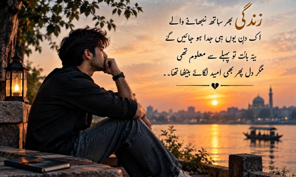 Heart Touching Life Sad Poetry in Urdu text