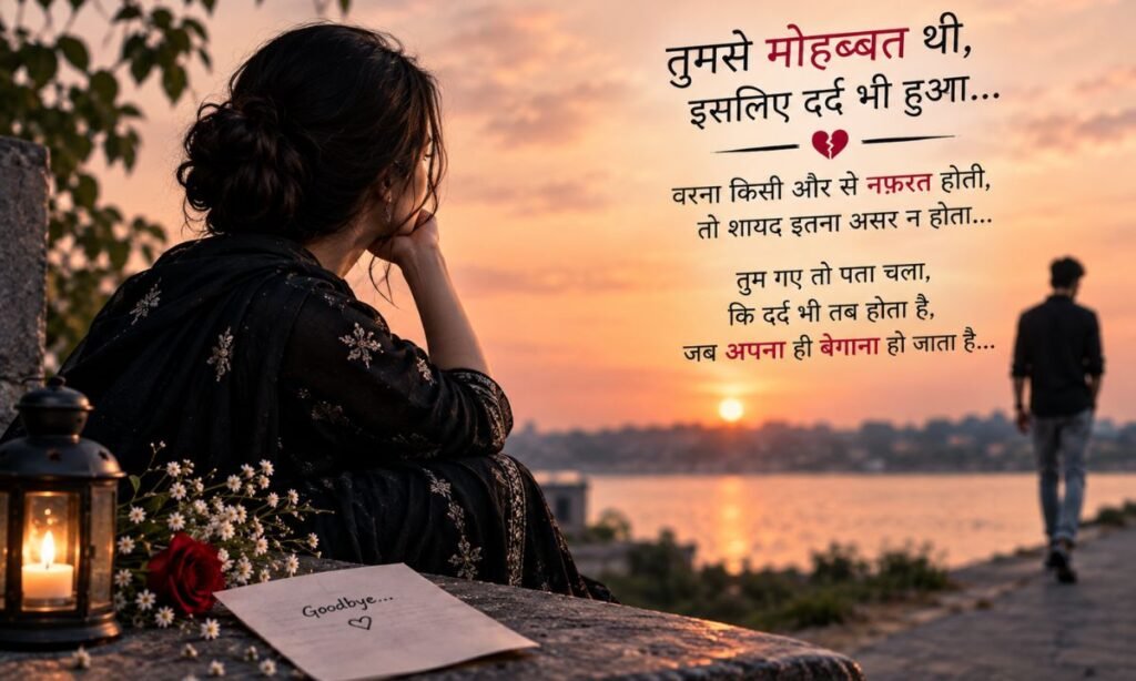 Heart-Touching Sad Love Shayari in Hindi