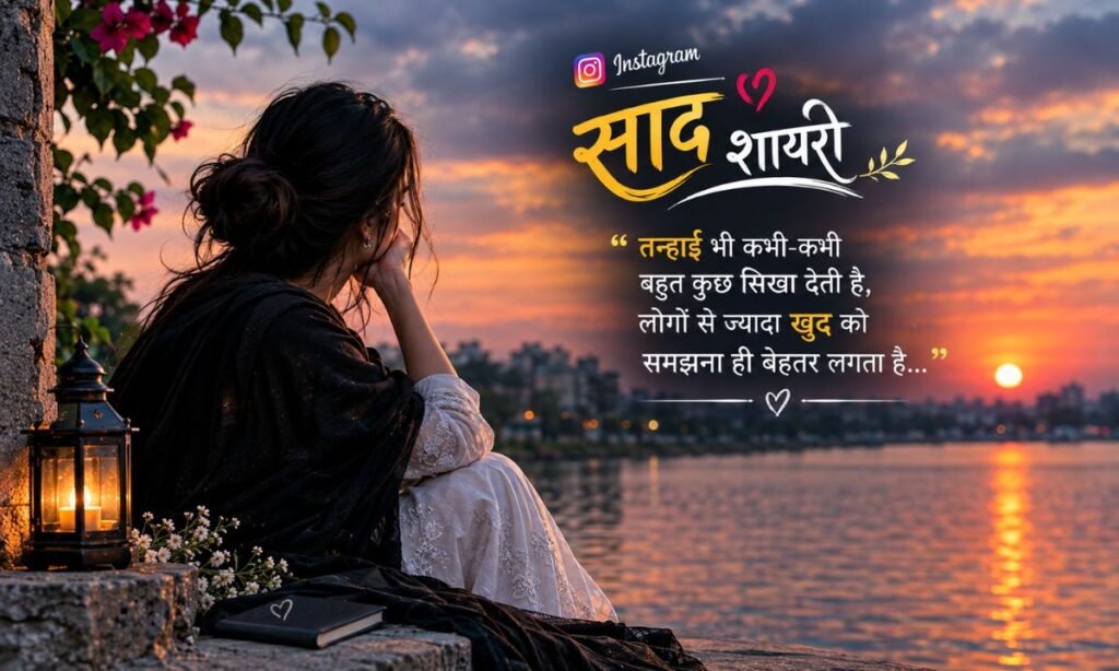 Instagram Sad Shayari in Hindi