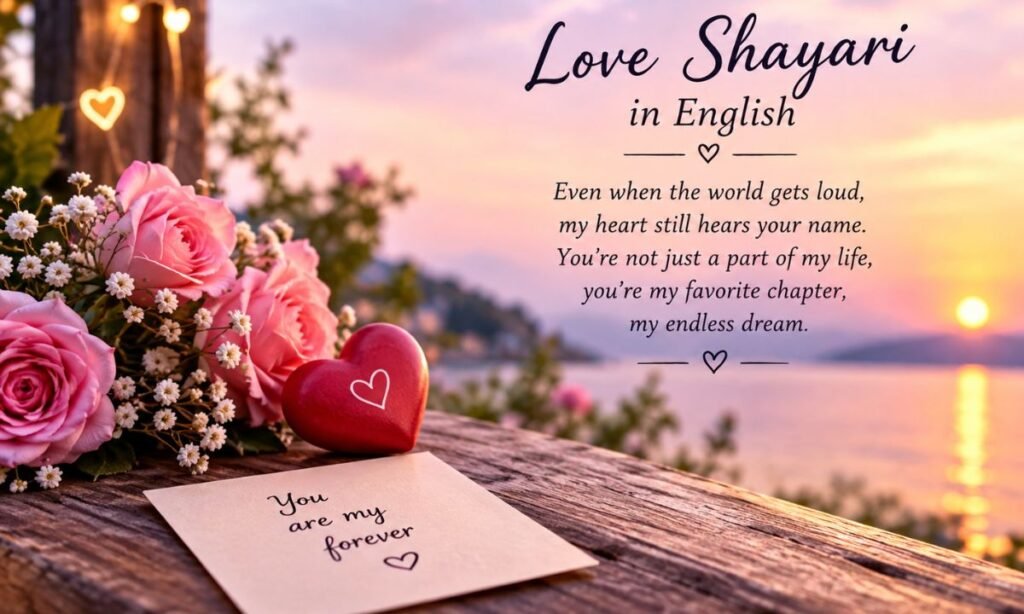 Love Shayari in English