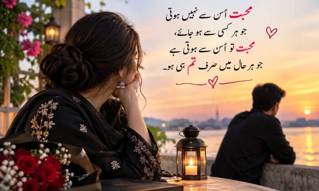 Mohabbat shayari urdu for girl