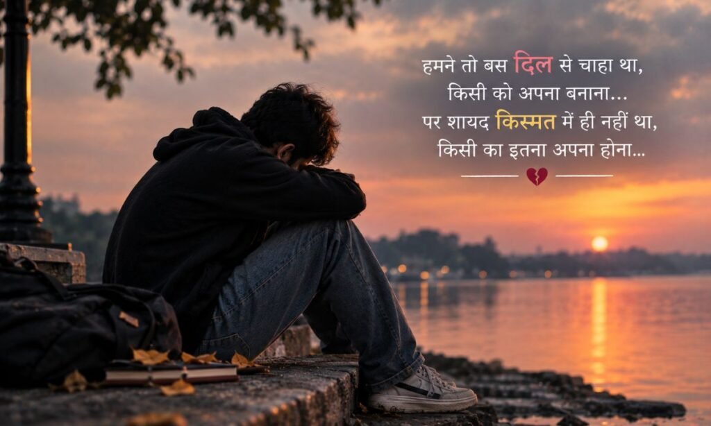 Short Hindi Status Lines for Feelings Left Unsaid