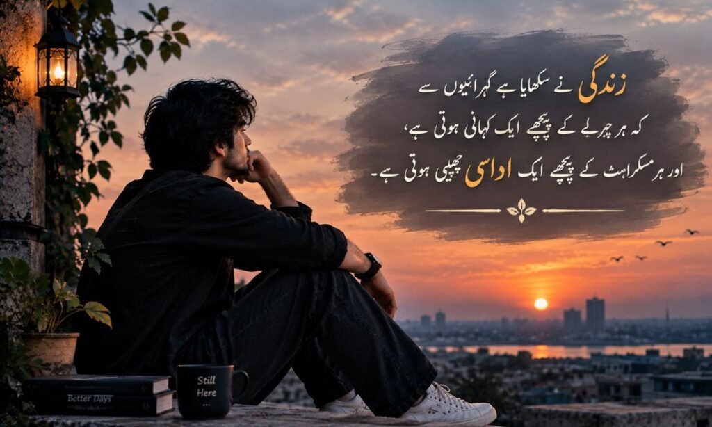 deep life sad poetry in urdu 