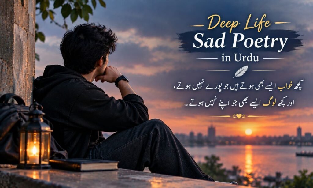 deep life sad poetry in urdu