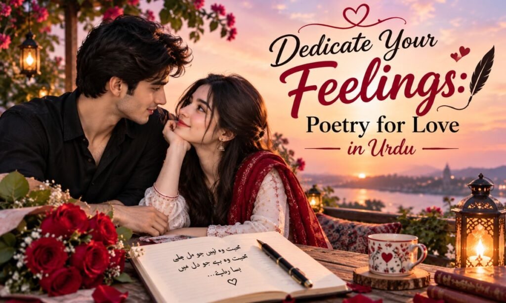Dedicate Your Feelings Poetry for Love in Urdu 