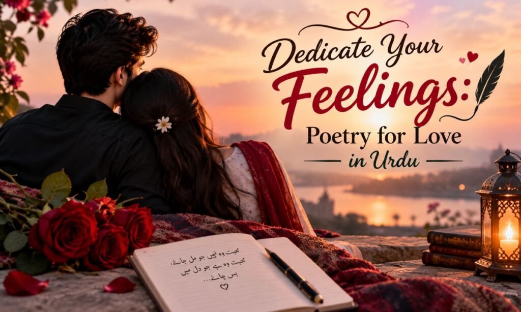 Dedicate Your Feelings Poetry for Love in Urdu