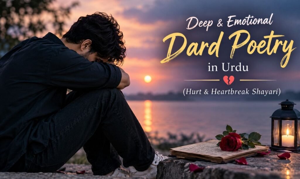 Deep & Emotional Dard Poetry in Urdu (Hurt & Heartbreak Shayari) 