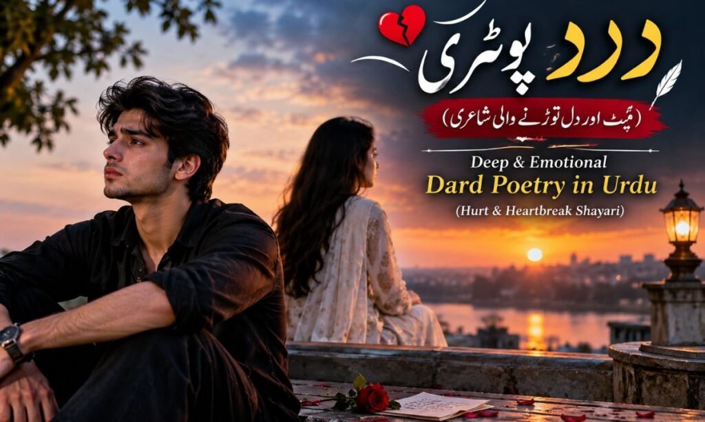 Deep & Emotional Dard Poetry in Urdu (Hurt & Heartbreak Shayari)