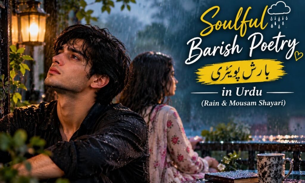 Soulful Barish Poetry in Urdu (Rain & Mousam Shayari) (بارش پوئٹری)